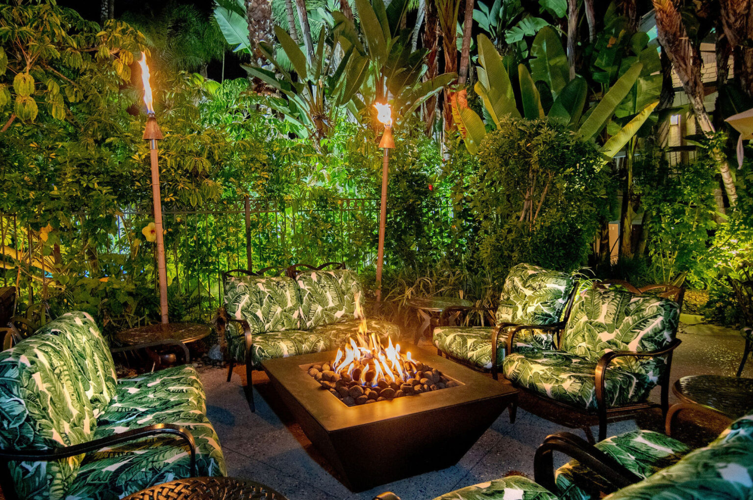 terrace firepit