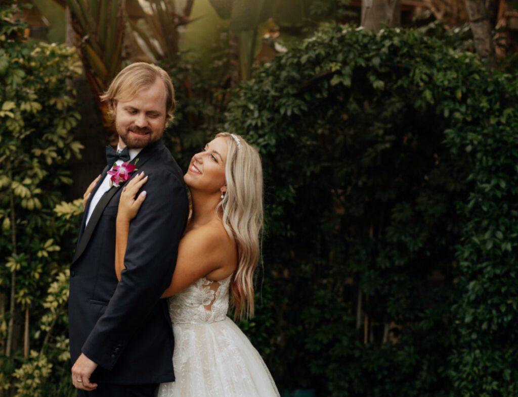 bride and groom