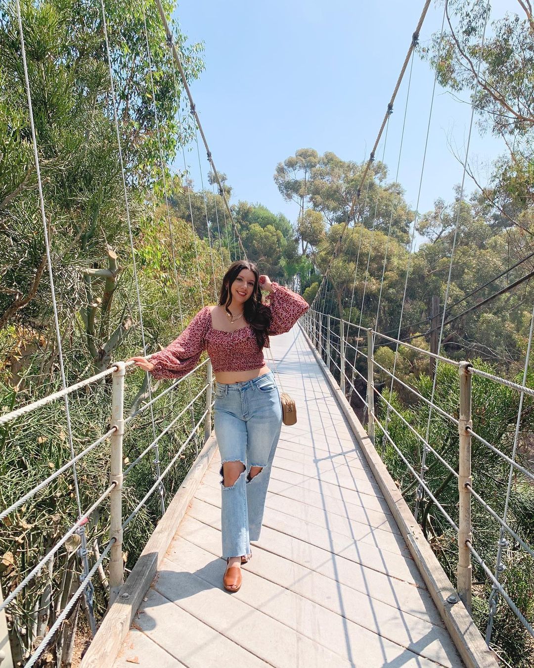 Spruce Street Suspension Bridge