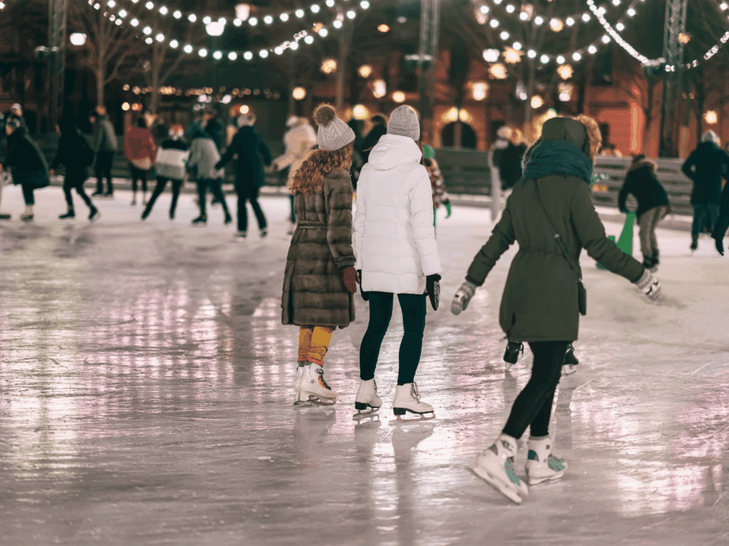 ice skating friends