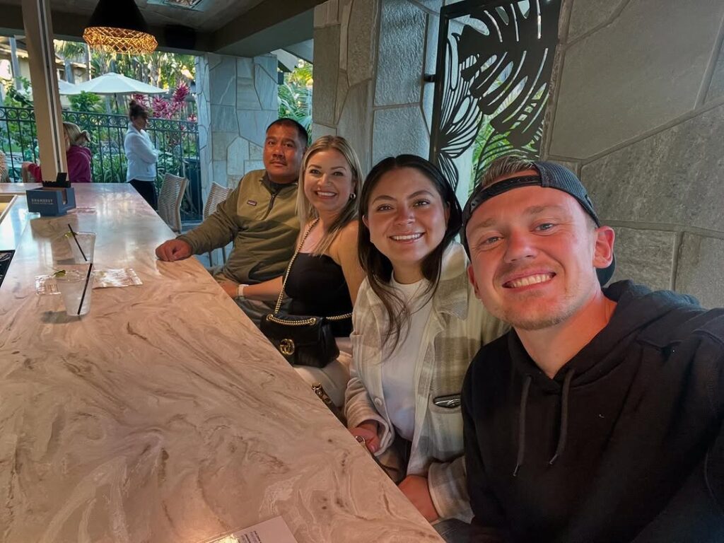 people sitting at bar