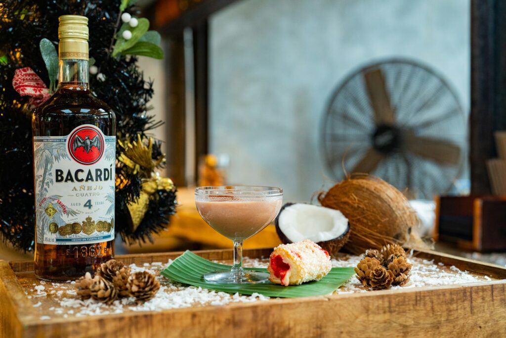 a christmas cocktail