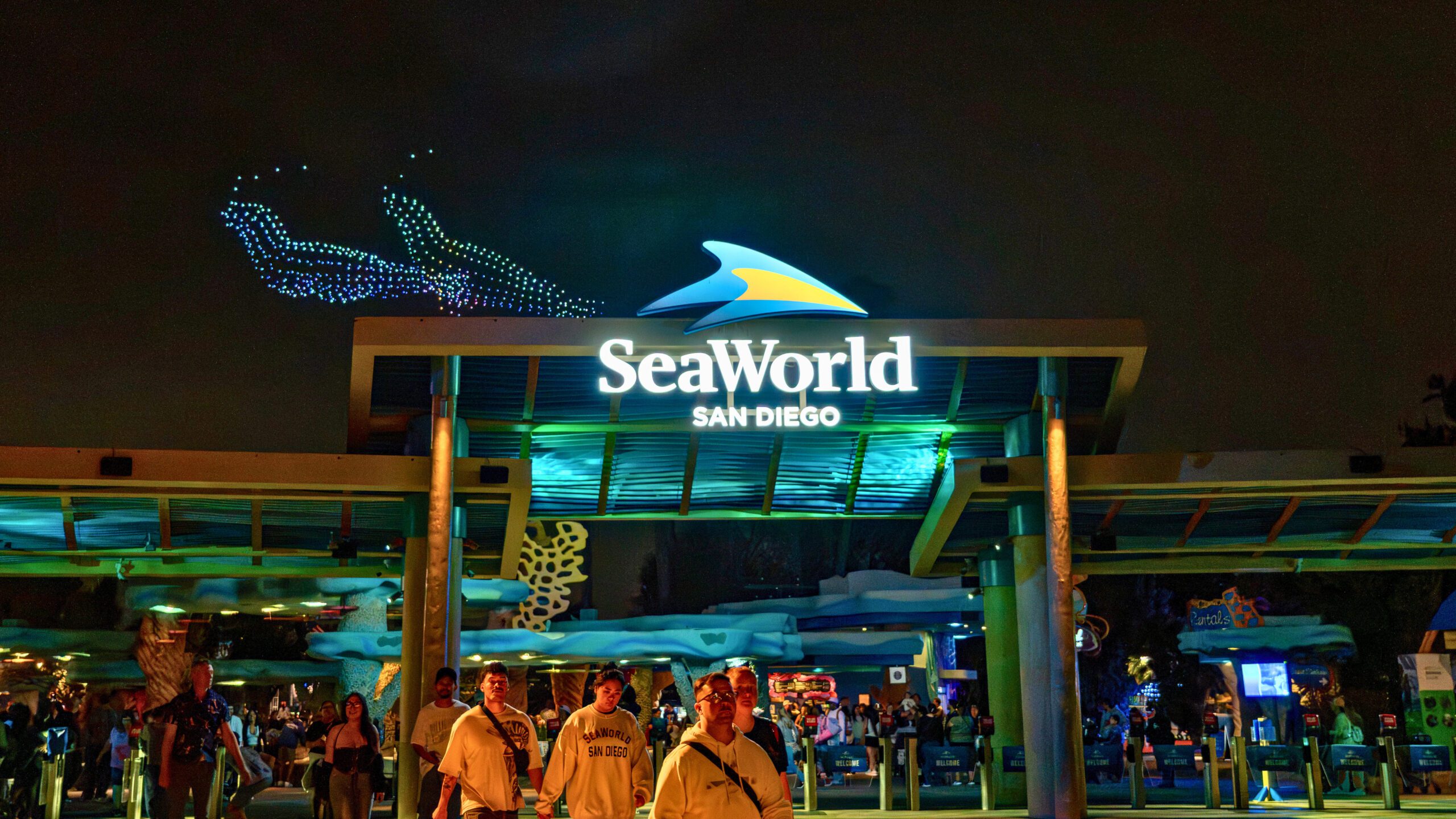 SeaWorld Drone Show