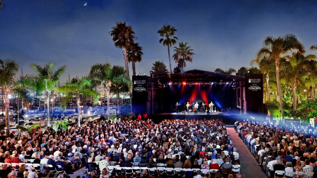 concert at night
